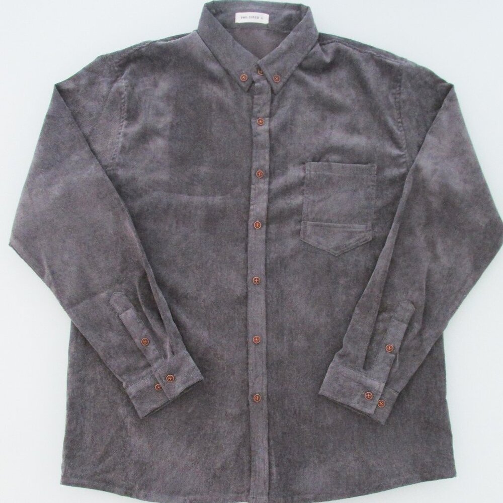 Two-Sided Men's Pinwale Corduroy Shirt Size XL